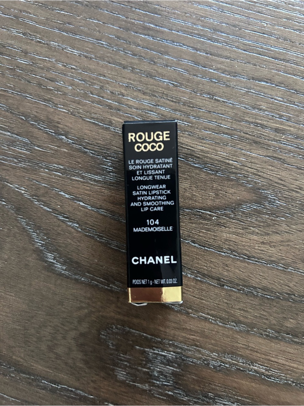 CHANEL Rouge Coco 104 Mademoiselle lipstick